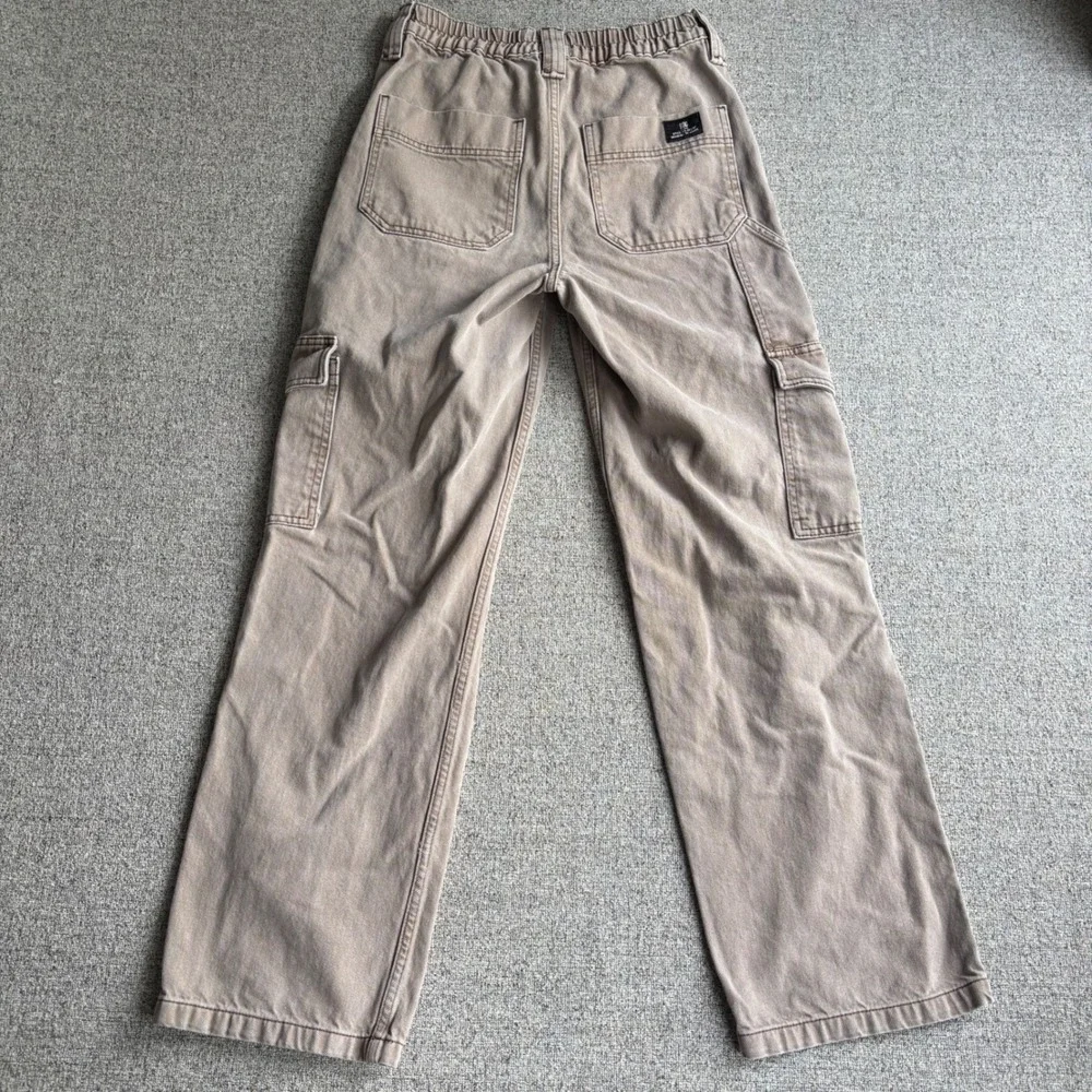 BDG Pants Mens 27x30 Skate Cargo Brown Relaxed Wide Leg Urban Outfitters